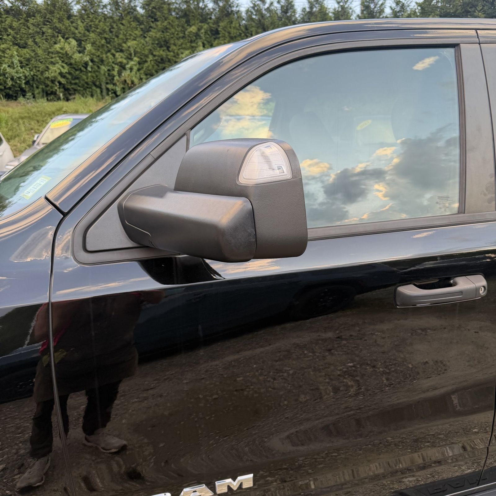 Dodge Ram mirror housing restored by CroMatch